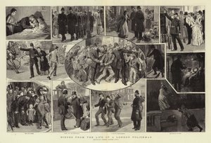 Cenas da vida de um policial de Londres